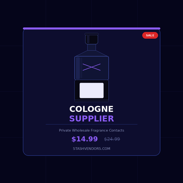 Cologne Supplier