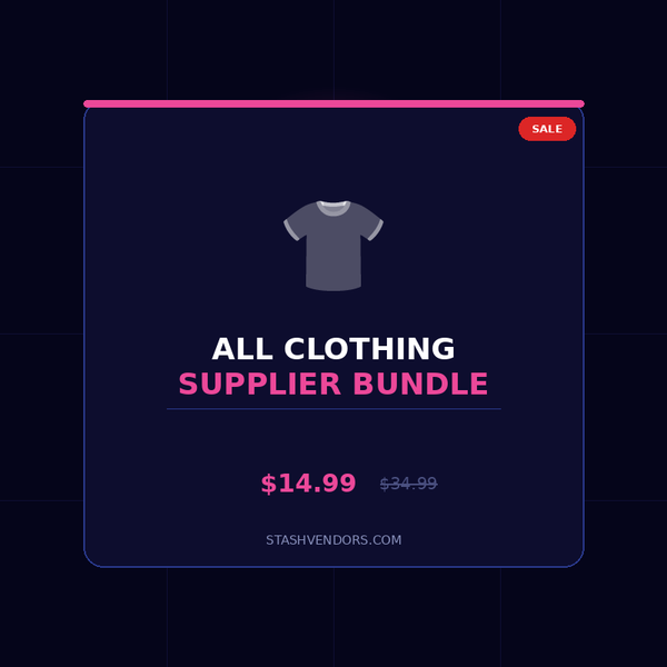 All Clothing Supplier Bundle