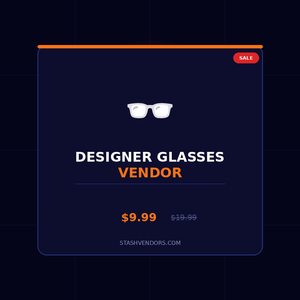 Designer Glasses Vendor