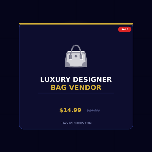 Luxury Designer Bag Vendor