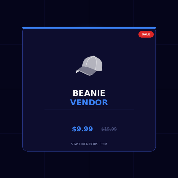 Beanie Vendor